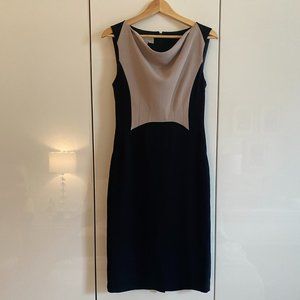 Color block sheath dress